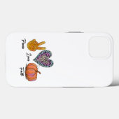 Peace Love Herfst Case-Mate iPhone Case (Achterkant (horizontaal))