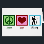 Peace Love Hiking<br><div class="desc">For the outdoorsman or woman,  who loves to go camping and hiking.</div>