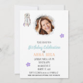 * Peace & Love Hippie Tribal Birthday Invitation (Dos)