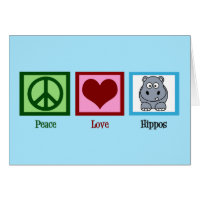 Peace Love Hippos