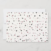 Peace Love Hope Black Photo Christmas Carte (Dos)