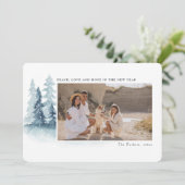 Peace Love Hope | Carte photo de Noël (Debout devant)