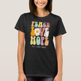 Peace Love Hope Reye's Syndrome Awareness T-shirt