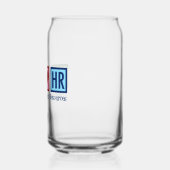 Peace Love HR Human Resources Blikvorm Glas (Links)