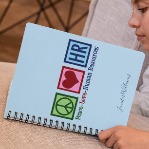 Peace Love Human Resources Notitieboek