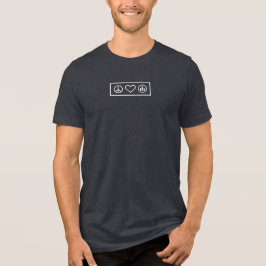 Peace Love Independent Center T-shirt