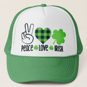 Peace Love Irish-60682 Trucker Pet