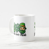 Peace Love Irish Mok - Perfect voor St. Patrick's  (Voorkant links)