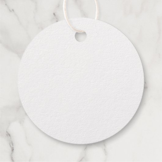 Peace Love Joy Elegante Kerstcirkel Zilver Bedankjes Labels (Achterkant)
