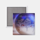 Peace Love & Joy Magnet (Recto/Verso)