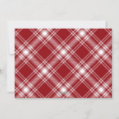 Peace Love Joy Noël Carte photo de vacances (Dos)