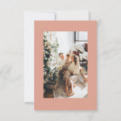 Peace Love Joy Photo Carte de Noël (Dos)