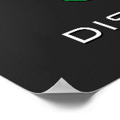 Peace Love Justice GINSBURG Poster (Hoek)