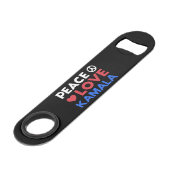 Peace Love Kamala I - Kamala Harris Pour Président (Devant angulaire)