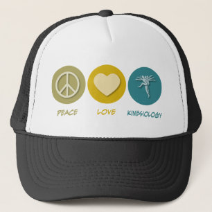 Peace Love Kinesiology Trucker Pet