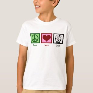 Peace Love Koeien Kinder T-shirt
