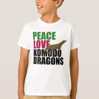Peace Love Komodo Dragons Kinder
