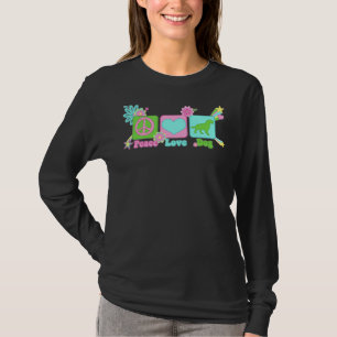 Peace Love Labrador Retriever T-shirt