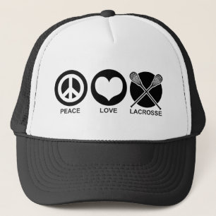 Peace Love Lacrosse Trucker Pet