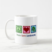 Peace Love Landscaping Koffiemok (Links)