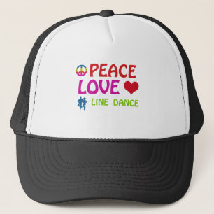Peace Love Linedance Trucker Pet