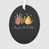 Peace Love Mac N Cheese Halloween Thanksgiving (devant)