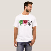 Peace Love Magic Cute Magicia T-shirt (Voorkant volledig)