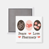 Peace Love Magnet (Recto/Verso)