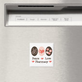 Peace Love Magnet (In Situ (Lave-vaisselle))