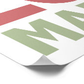 Peace Love Marimbas Poster (Hoek)