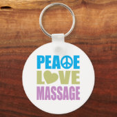 Peace Love Massage Sleutelhanger (Voorkant)