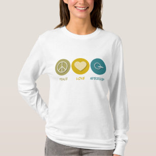 Peace Love Meteorology T-shirt