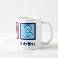 Peace Love Midwifery Cute Midechtgenote