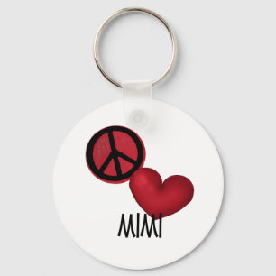 Peace Love Mimi Sleutelhanger