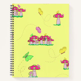 Peace Love Mushrooms Notitieboek