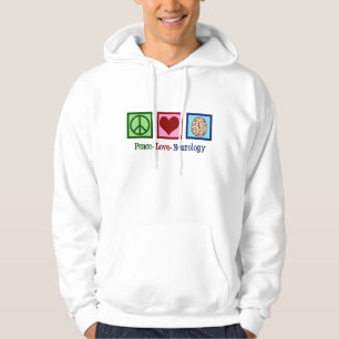 Peace Love Neurology - Neuroloog Hoodie