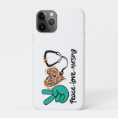 Peace Love Nursing Case-Mate iPhone Case (Achterkant)
