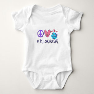 Peace Love Nursing Romper