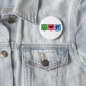 Peace Love Occupational Therapy Ronde Button 5,7 Cm (In situ)