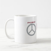 Peace Love Oil Koffiemok (Links)