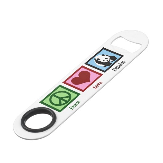 Peace Love Pandas (Devant angulaire)