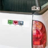 Peace Love Pandas Bumpersticker (Op Truck)