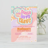 Peace Love Party Invitation Super (Debout devant)