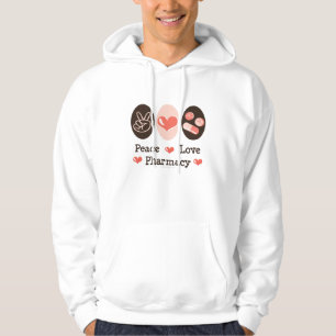 Peace Love Pharmaceutical Hooded Sweatshirt