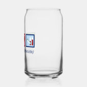 Peace Love Phlebotomie Cute Phlebotomist Blikvorm Glas (Links)