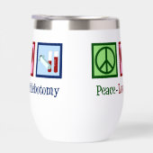 Peace Love Phlebotomy mignon Phlebotomiste (Droite)