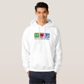 Peace Love Physical Therapy Cool PT Hoodie (Voorkant volledig)