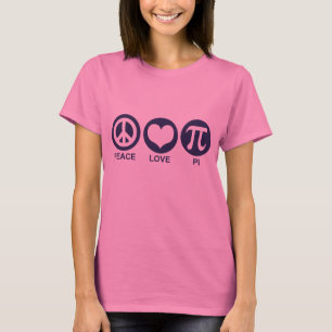 Peace Love Pi T-shirt