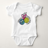 Peace Love Pickleball Romper (Voorkant)