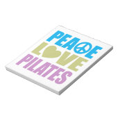 Peace Love Pilates Notitieblok (Gedraaid)